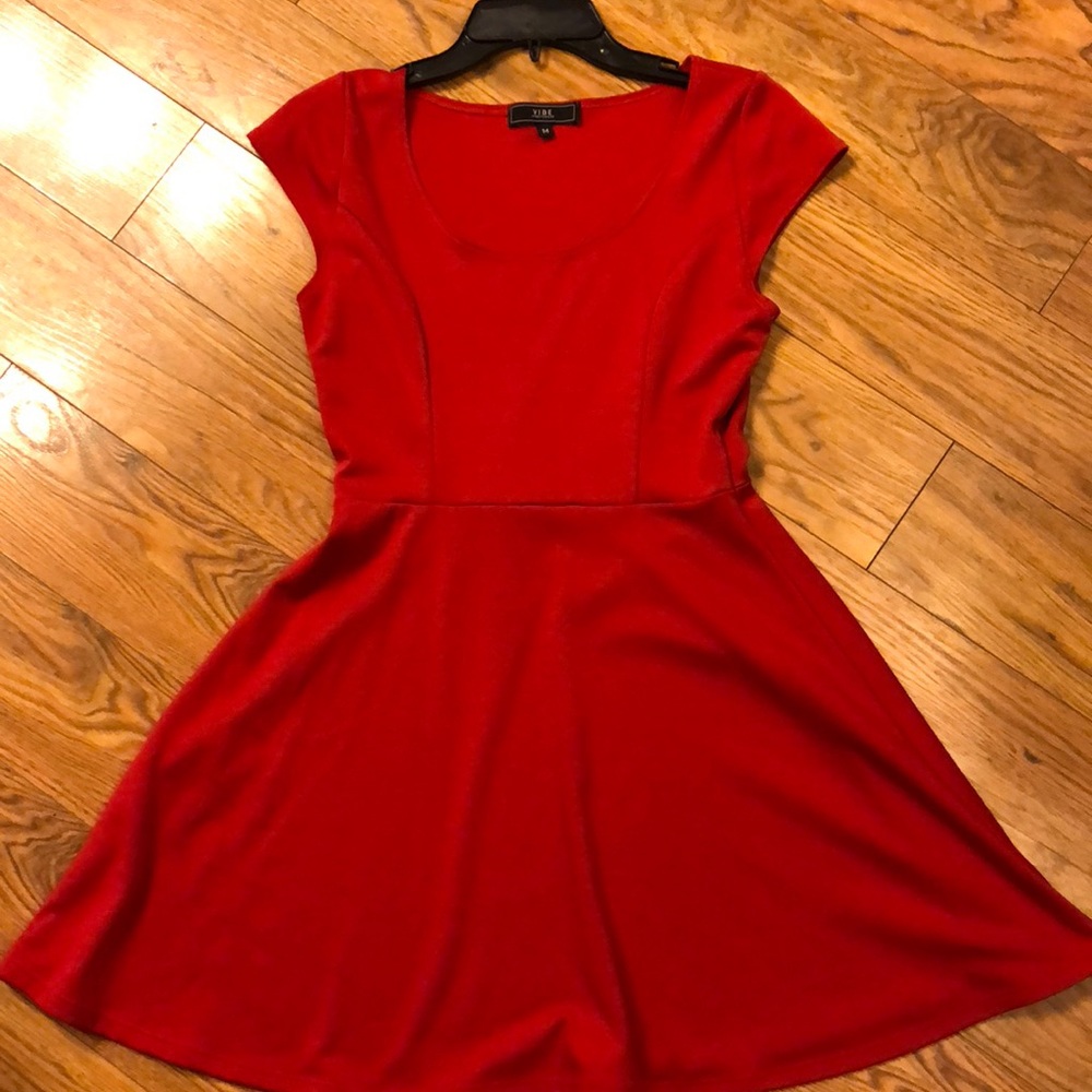 Red dress